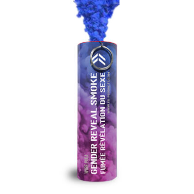 Smoke Blue Gender Reveal